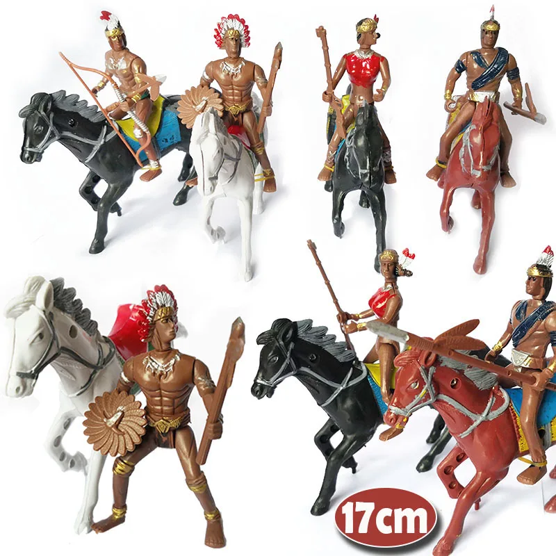 4Set West Cowboy on Horse People Model Native American Indian Action Figures Native American for Children Perfect Gift Decor
4Set West Cowboy on Horse People Model Native American Indian Action Figures Native American for Children Perfect Gift Decor