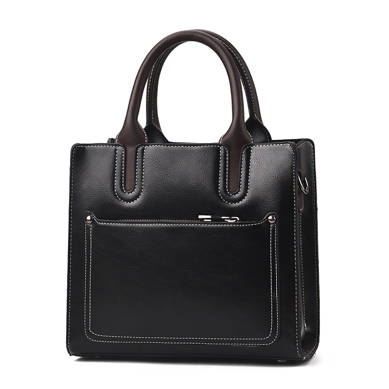 Large-capacity Portable Fashion Lady Bag Retro Simple Shoulder Messenger Bag 2019 European and American Summer New Style
Large-capacity Portable Fashion Lady Bag Retro Simple Shoulder Messenger Bag 2019 European and American Summer New Style