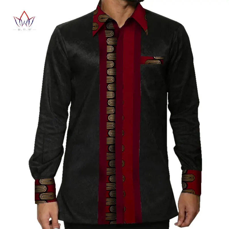 New Autumn 2019 African Shirt for Men Dashiki Long Sleeve Plus Size African Clothes Patchwork Casual Style Men Shirt BRW WYN359
New Autumn 2019 African Shirt for Men Dashiki Long Sleeve Plus Size African Clothes Patchwork Casual Style Men Shirt BRW WYN359