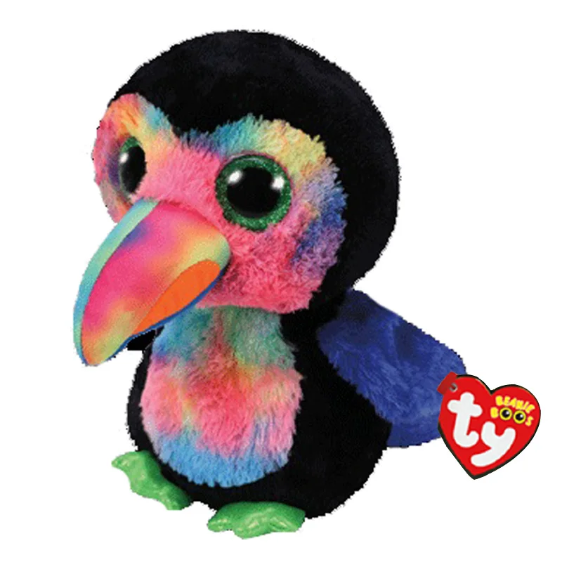 Ty мягкие и плюшевые животные Ramphastos Toco игрушечные куклы 6 дюймов 15 см | Игрушки