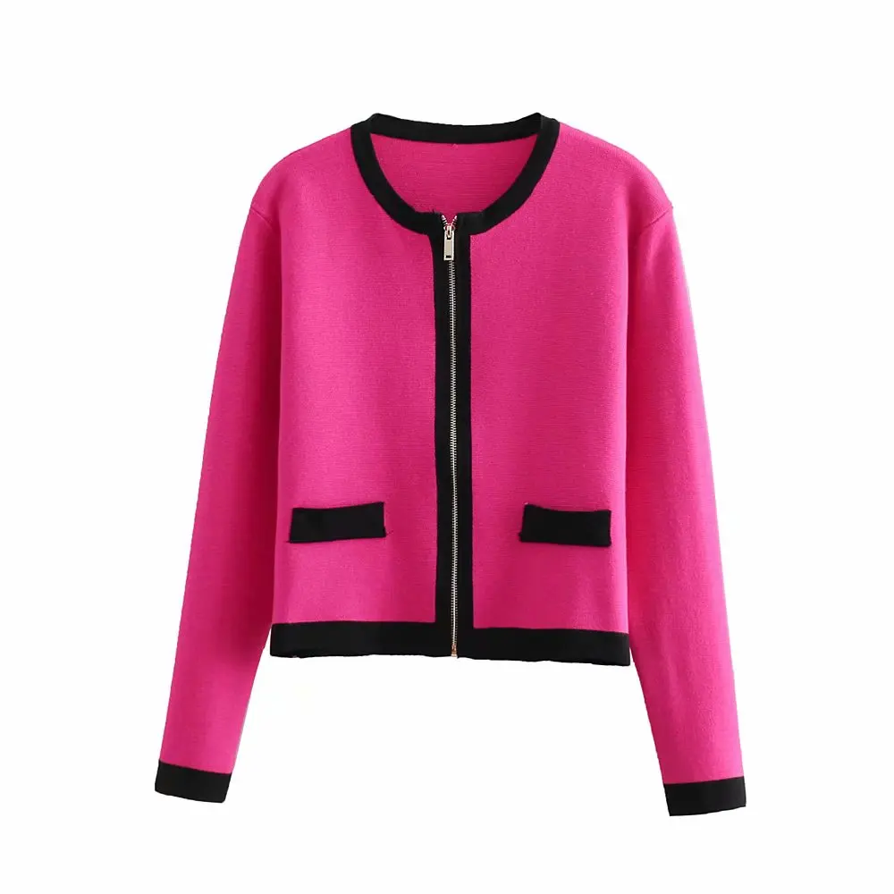 Feminina Kimono Top Fuchsia Zipper Mujer de Moda 2019 Jacket Womens Tops Elegant Office Ladies Chemise Femme Plus Size
Feminina Kimono Top Fuchsia Zipper Mujer de Moda 2019 Jacket Womens Tops Elegant Office Ladies Chemise Femme Plus Size