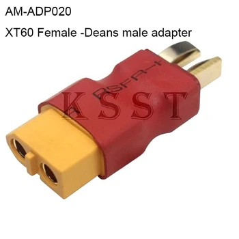 XT60 5 pcs Female to T Dean Male Plug Conversion Connector For Battery & Charger RC Quadcopter
XT60 5 pcs Female to T Dean Male Plug Conversion Connector For Battery & Charger RC Quadcopter