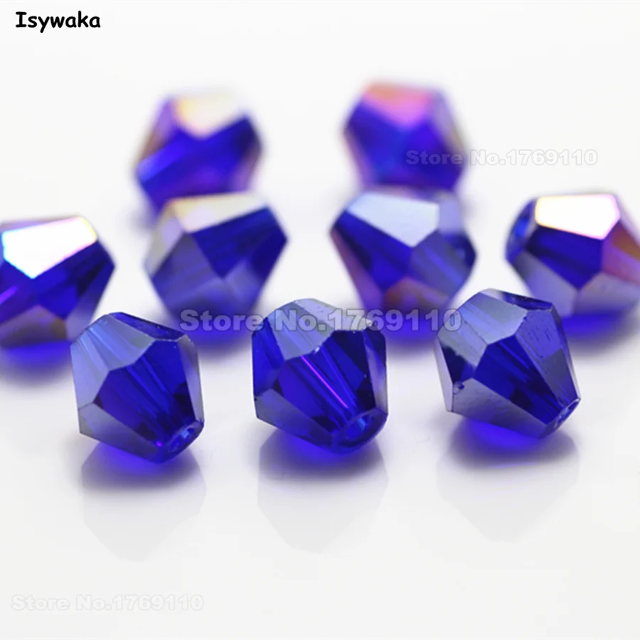 Isywaka 38pcs Deep Blue AB Color 8mm Bicone Austria Crystal Beads charm Glass Beads Loose Spacer Bead for DIY Jewelry Making
Isywaka 38pcs Deep Blue AB Color 8mm Bicone Austria Crystal Beads charm Glass Beads Loose Spacer Bead for DIY Jewelry Making