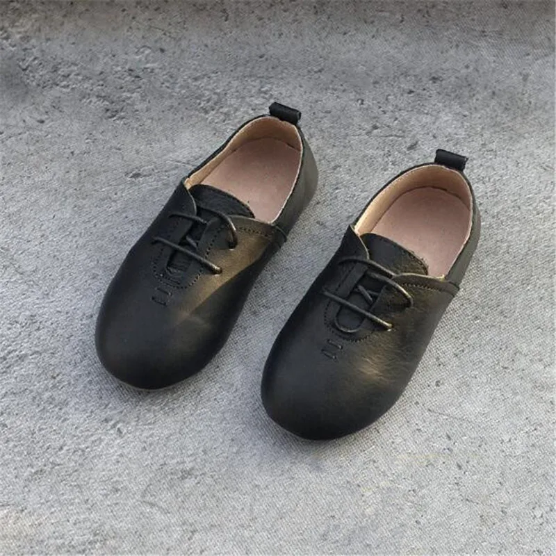 New Children Genuine Leather Black Boys Dress Shoes Girls White Flat with Comfortable Toddler Shoes Baby Kids Soft cowhide 02A
New Children Genuine Leather Black Boys Dress Shoes Girls White Flat with Comfortable Toddler Shoes Baby Kids Soft cowhide 02A