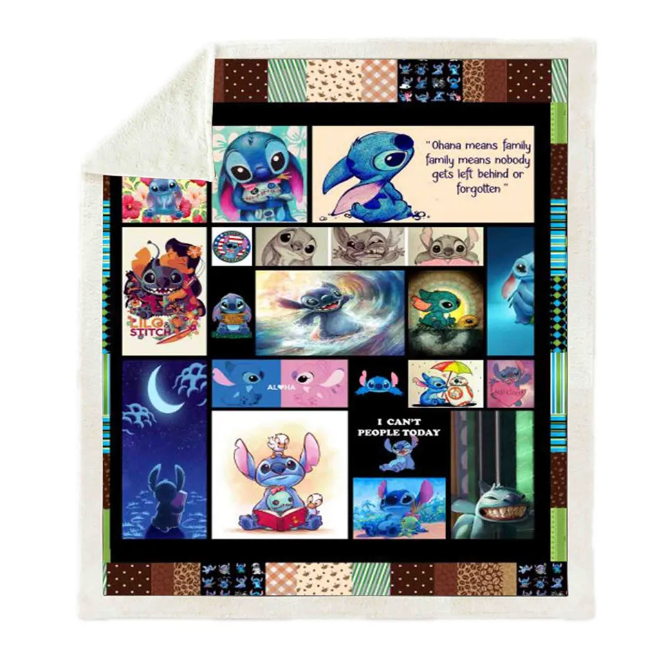 SOFTBATFY Stitch Lovers Kids Adult Fleece Throw Blanket Sofa Bedding Blankets Drop Ship
SOFTBATFY Stitch Lovers Kids Adult Fleece Throw Blanket Sofa Bedding Blankets Drop Ship