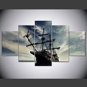5 Panels Modern The Pirate Ship Royal Conquest Art Print Canvas Wall Art Paintings for Living Room Decoration No Framed
5 Panels Modern The Pirate Ship Royal Conquest Art Print Canvas Wall Art Paintings for Living Room Decoration No Framed