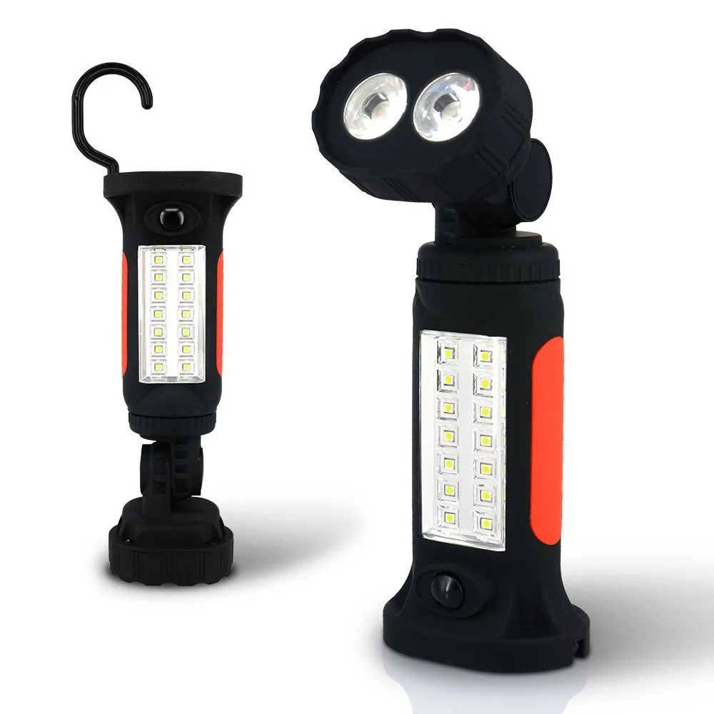 ThorFire LED Portable Magnetic Car Repairing Working Light 14 COB 2 LED Car Repair Flashlight Portable Hanging Hook Lamp Outdoor
ThorFire LED Portable Magnetic Car Repairing Working Light 14 COB 2 LED Car Repair Flashlight Portable Hanging Hook Lamp Outdoor