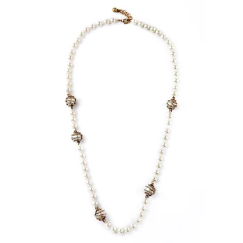 Visions Of Glamour Simulated Simulated Pearl Necklace For Women Chain Long Clothes Chain Necklaces Bridal Fashion Girly Touch
Visions Of Glamour Simulated Simulated Pearl Necklace For Women Chain Long Clothes Chain Necklaces Bridal Fashion Girly Touch