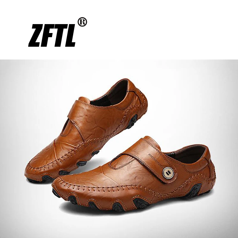ZFTL Men Peas shoes Octopus driving shoes Genuine Leather man Loafers Big size Casual Hand-stitched shoes male boats shoes 026
ZFTL Men Peas shoes Octopus driving shoes Genuine Leather man Loafers Big size Casual Hand-stitched shoes male boats shoes 026