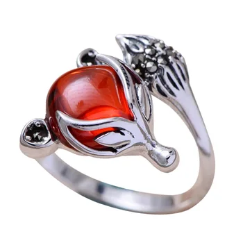 Jade Angel Adjustable Size Animal Style Red Garnet Blue Sapphire Retro Thai 925 Silver Ring
Jade Angel Adjustable Size Animal Style Red Garnet Blue Sapphire Retro Thai 925 Silver Ring