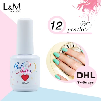 12 Pcs 15ml Gel artist Soak Off Uv Nail Gel Lacquer Polish DHL For Free Shipment 602 Colors Professional Lacquer Nails Gel Set
12 Pcs 15ml Gel artist Soak Off Uv Nail Gel Lacquer Polish DHL For Free Shipment 602 Colors Professional Lacquer Nails Gel Set