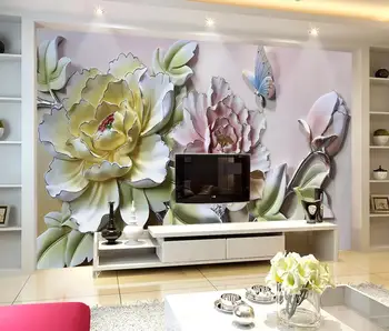 Emboosed Floral Butterfly Wall Mural Wall Paper 3d Flowers Canvas Contact Paper Photo Wallpaper Papel De Parede Custom
Emboosed Floral Butterfly Wall Mural Wall Paper 3d Flowers Canvas Contact Paper Photo Wallpaper Papel De Parede Custom
