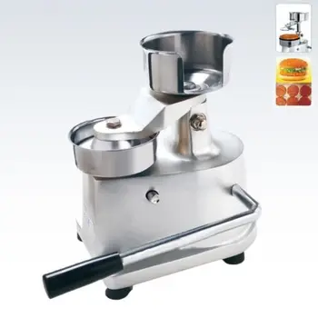 

100mm Manual Hamburger Burger Press Patty Meat Patties Meatball Shaping Machine Fast Shipping