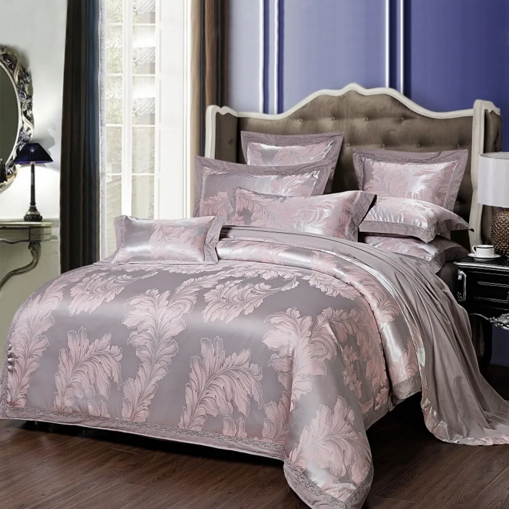 Wedding jacquard Mulberry silk Bedding 100%cotton Embroidered including duvet cover bed sheet pillowcase Drop Shipping B010
Wedding jacquard Mulberry silk Bedding 100%cotton Embroidered including duvet cover bed sheet pillowcase Drop Shipping B010