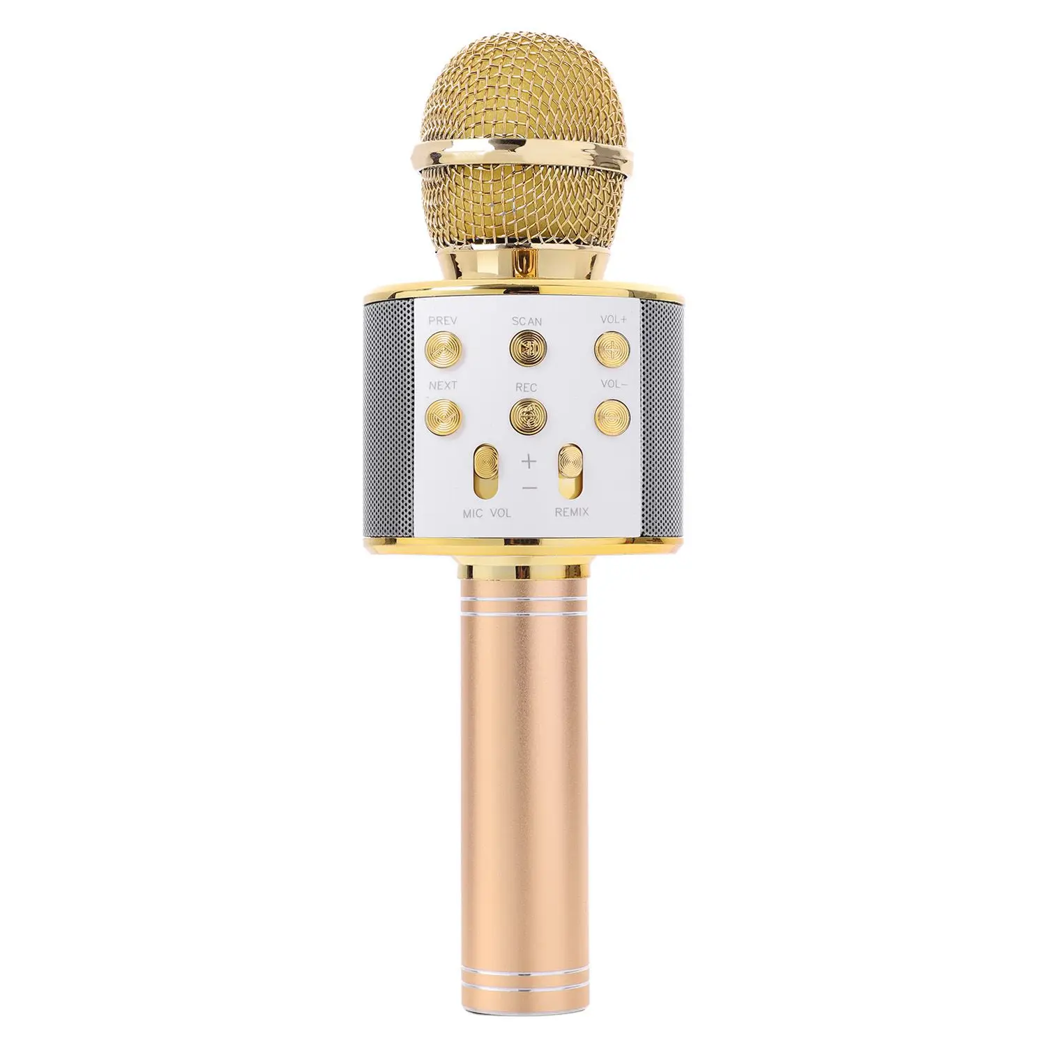 Handheld Bluetooth Wireless Karaoke Microphone Phone Player MIC Speaker Record Music KTV Microphone
Handheld Bluetooth Wireless Karaoke Microphone Phone Player MIC Speaker Record Music KTV Microphone