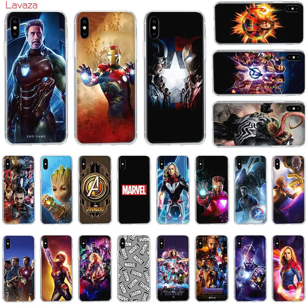 Lavaza Marvel MCU Avengers Endgame Hard Phone Case for Apple iPhone 6 6s 7 8 Plus X 5 5S SE for iPhone XS Max XR Cover
Lavaza Marvel MCU Avengers Endgame Hard Phone Case for Apple iPhone 6 6s 7 8 Plus X 5 5S SE for iPhone XS Max XR Cover
