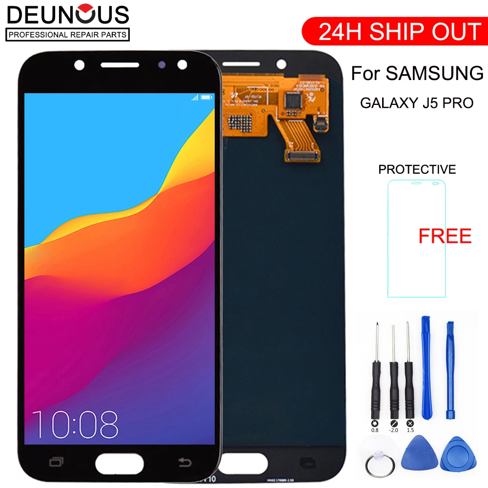 Сменный ЖК-экран для Samsung Galaxy J5 2017 Pro J530F/DS J530Y/DS, дигитайзер сенсорного экрана для J5 (2017) Duos
Сменный ЖК-экран для Samsung Galaxy J5 2017 Pro J530F/DS J530Y/DS, дигитайзер сенсорного экрана для J5 (2017) Duos