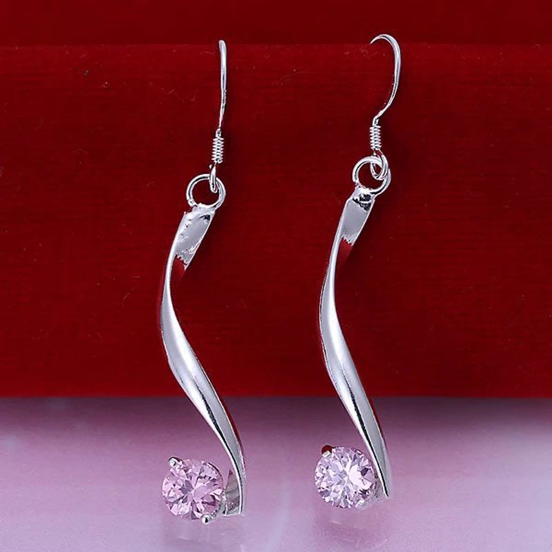 fashion jewelry For Women, 925 jewelry silver plated Earring Twisted Pink Stone Earrings E184 /XEBHLFLE MVQNNUKH
fashion jewelry For Women, 925 jewelry silver plated Earring Twisted Pink Stone Earrings E184 /XEBHLFLE MVQNNUKH