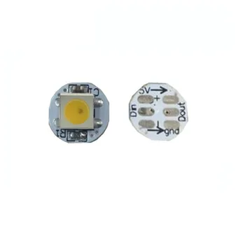 100~1000X Addressable SK6812 5050SMD Warm white/Cool white LED chip, SK6812 IC buit inside ,with 10mm aluminum PCB free shipping
100~1000X Addressable SK6812 5050SMD Warm white/Cool white LED chip, SK6812 IC buit inside ,with 10mm aluminum PCB free shipping