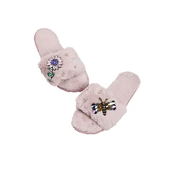 Shoes Women 2018 Non-slip Soft Winter Warm Home Slippers For Women Cozy Indoor Faux Fur Female Flock Flat Basic Shoes SA31
Shoes Women 2018 Non-slip Soft Winter Warm Home Slippers For Women Cozy Indoor Faux Fur Female Flock Flat Basic Shoes SA31