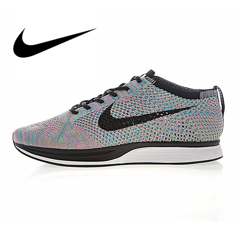 

Original authentic Nike Flyknit Racer Racer Be True men's breathable running shoes outdoor sports shoes designer 902366-304