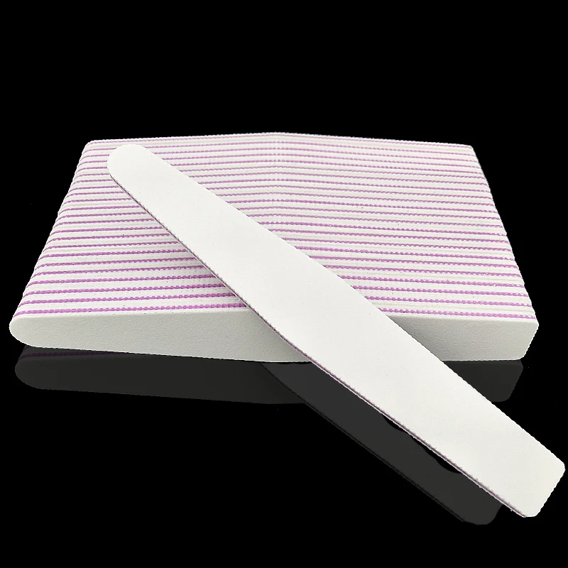 10pcs/lot Diamond Type White Sandpaper Nail File 100/180 Professional Manicure Buffer Double-sided Sanding Files lima Nail Tools
10pcs/lot Diamond Type White Sandpaper Nail File 100/180 Professional Manicure Buffer Double-sided Sanding Files lima Nail Tools