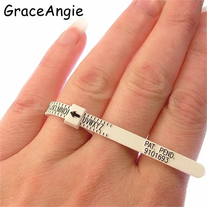 GraceAngie New Fashion Ring Sizer British American Finger Measure Gauge Men Women US Size 1-17 UK Sizes A-Z Jewelry Tool
GraceAngie New Fashion Ring Sizer British American Finger Measure Gauge Men Women US Size 1-17 UK Sizes A-Z Jewelry Tool