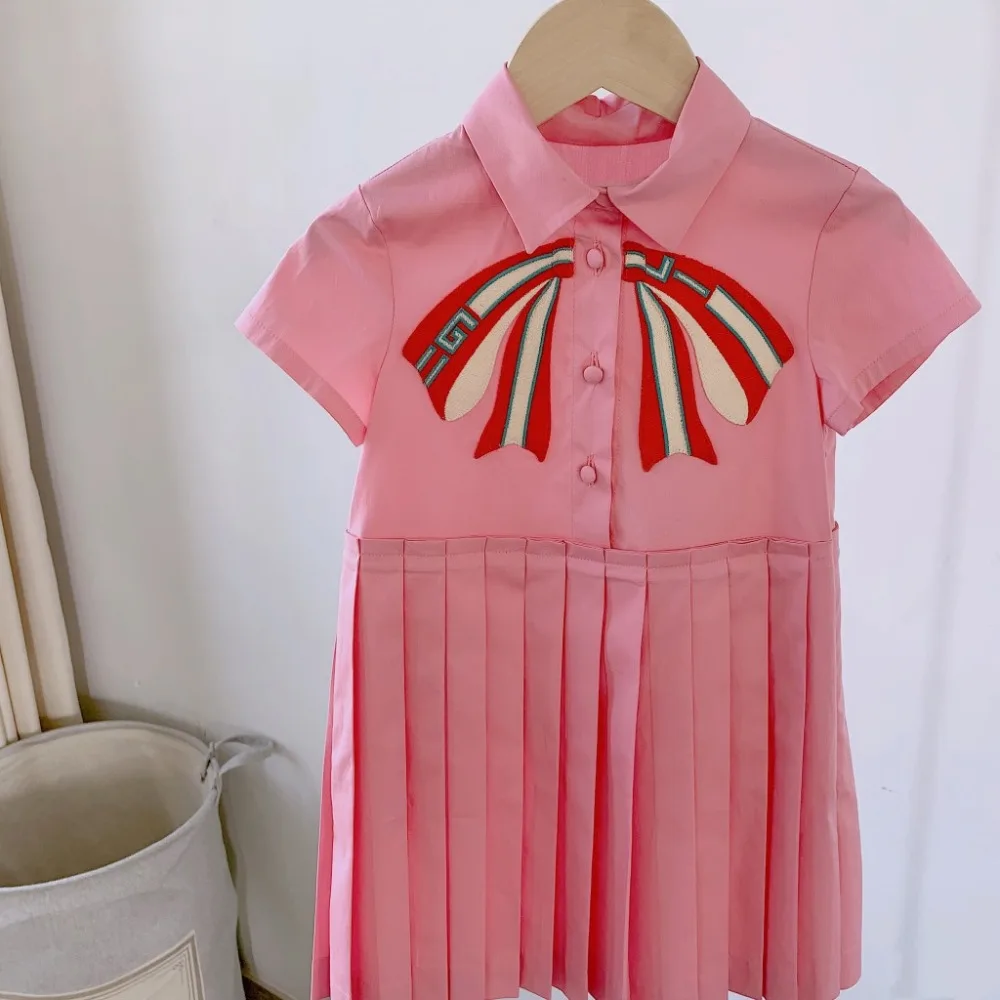 2019 New Fashion Summer Girl Party Dress Pink Princess Dress Cute Letter Bow Dresses for Girl kids
2019 New Fashion Summer Girl Party Dress Pink Princess Dress Cute Letter Bow Dresses for Girl kids