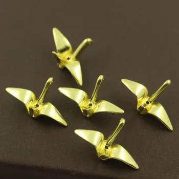 Pigeon Origami Crane Bird Charms Beads Pendants Die Casting Raw Brass Metal Findings DIY Jewelry Making Accessories
Pigeon Origami Crane Bird Charms Beads Pendants Die Casting Raw Brass Metal Findings DIY Jewelry Making Accessories