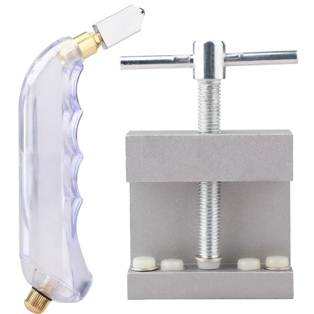 Ceramic Tile Glass DIY Cutting Knife Glass Divider Breaking Side Clamp With Pistol Grip Glass Cutter Simple Style Hand Tool New
Ceramic Tile Glass DIY Cutting Knife Glass Divider Breaking Side Clamp With Pistol Grip Glass Cutter Simple Style Hand Tool New