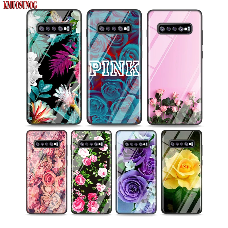 Black Silicone Case Colorful Pink Flower Rose for Samsung Galaxy Note 10 9 8 Pro M30 M20 S10E S10 5G S9 S8 S7 Plus Cover
Black Silicone Case Colorful Pink Flower Rose for Samsung Galaxy Note 10 9 8 Pro M30 M20 S10E S10 5G S9 S8 S7 Plus Cover
