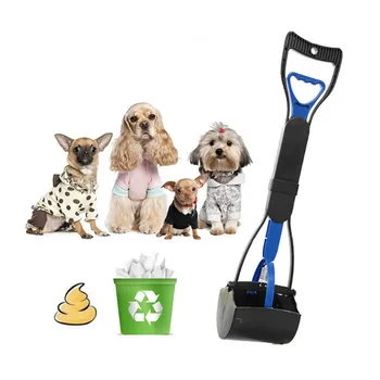 

Foldable Cat Dog Waste Poo Scoop Picker Long Handle Pet Pooper Scooper Cleaner Pick Up Cat Dog Toilet Poop Dog Poo Bag Carrier