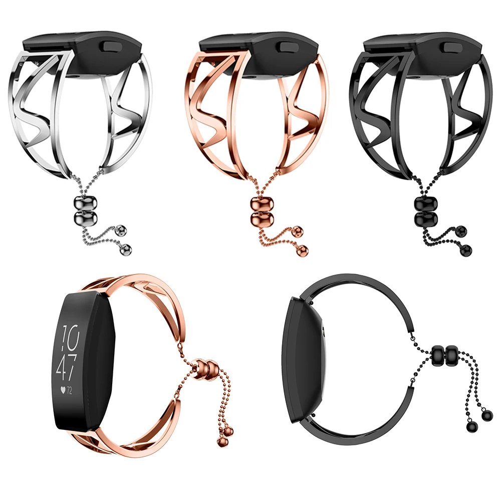 Браслет для fitbit Inspire HR/fitbit Inspire, металлический ремешок из нержавеющей стали для смарт-часов с трекером активности, 16 мм
Браслет для fitbit Inspire HR/fitbit Inspire, металлический ремешок из нержавеющей стали для смарт-часов с трекером активности, 16 мм