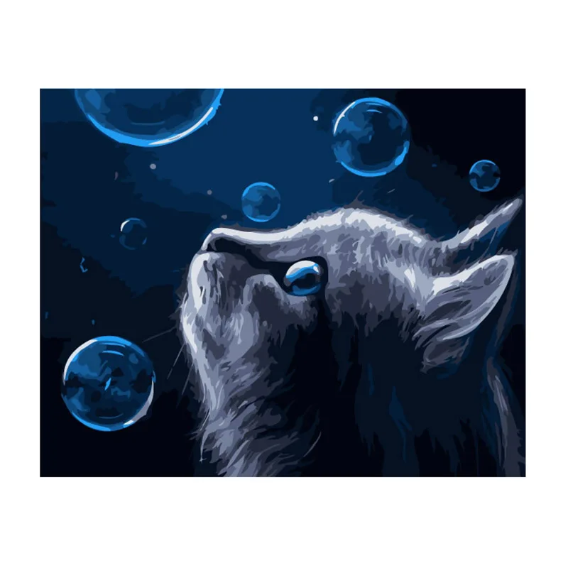 Frameless Picture DIY Painting By Numbers Cat Animals Acrylic Picture Kits Drawing Paint On Canvas For Home Wall Art
Frameless Picture DIY Painting By Numbers Cat Animals Acrylic Picture Kits Drawing Paint On Canvas For Home Wall Art