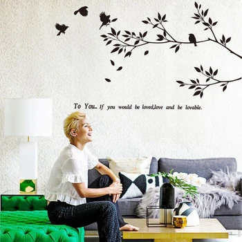 New Art Design home decoration Vinyl Tree leaves birds Wall Sticker removable cheap house decor PVC Plane and animal decals
New Art Design home decoration Vinyl Tree leaves birds Wall Sticker removable cheap house decor PVC Plane and animal decals