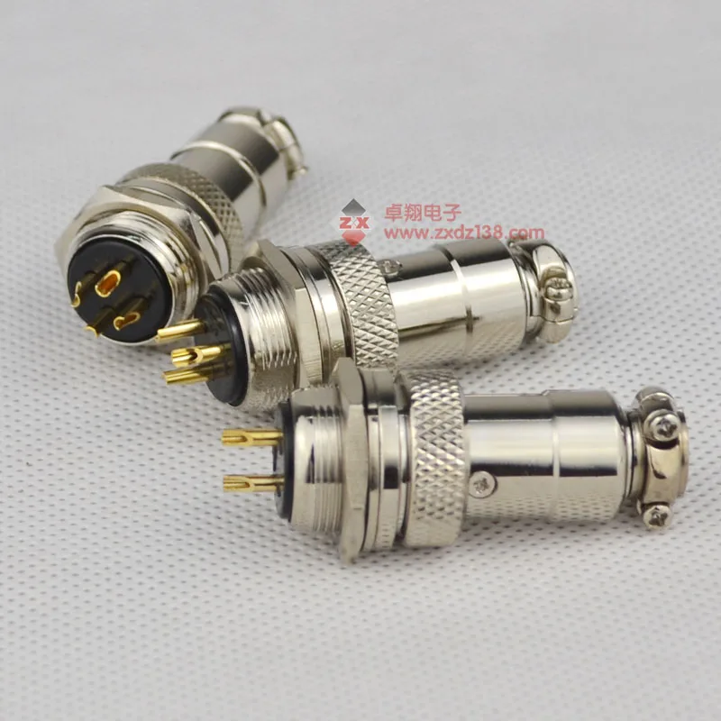 Heavy Strong Aviation Connector 16MF Reverse Assembly GX16 Aviation Plug Socket Reverse Connection 2P-8P Core Number Optional
Heavy Strong Aviation Connector 16MF Reverse Assembly GX16 Aviation Plug Socket Reverse Connection 2P-8P Core Number Optional