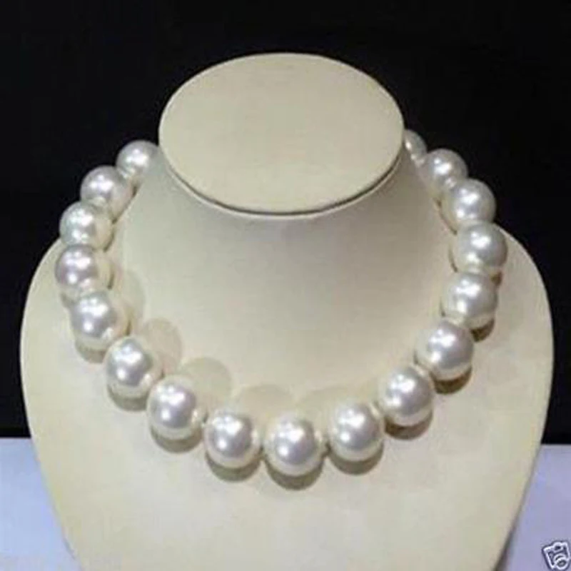Jxryxrth RARE HUGE 20MM GENUINE WHITE SOUTH SEA SHELL IMITATION PEARL ROUND GEMS NECKLACE 18
Jxryxrth RARE HUGE 20MM GENUINE WHITE SOUTH SEA SHELL IMITATION PEARL ROUND GEMS NECKLACE 18