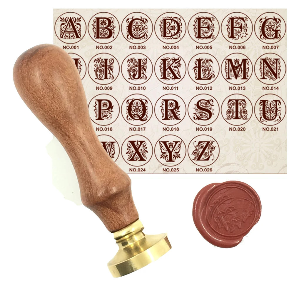 Wax Stamp Copper head Wood Handle Curlicue 26 Letters DIY Scrapbooking Vintage Ancient Seal Retro Stamp gift seal High Quality15
Wax Stamp Copper head Wood Handle Curlicue 26 Letters DIY Scrapbooking Vintage Ancient Seal Retro Stamp gift seal High Quality15