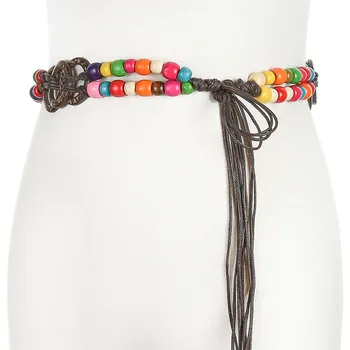 Bohemian Weave Rope Belt For Women Boho Hand Made Personality Beads Lady Creative Design Waist Belts Cinturon Mujer BZ82
Bohemian Weave Rope Belt For Women Boho Hand Made Personality Beads Lady Creative Design Waist Belts Cinturon Mujer BZ82