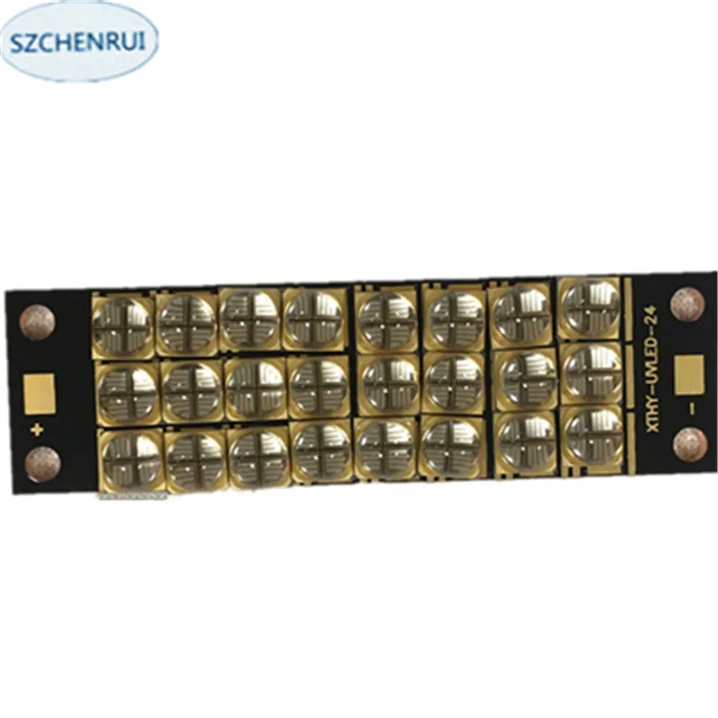 The New 240 watts high-power LED UV violet 6565 365nm 370nm 380nm 385nm 395nm 400nm 405nm 21.5*44mm board
The New 240 watts high-power LED UV violet 6565 365nm 370nm 380nm 385nm 395nm 400nm 405nm 21.5*44mm board