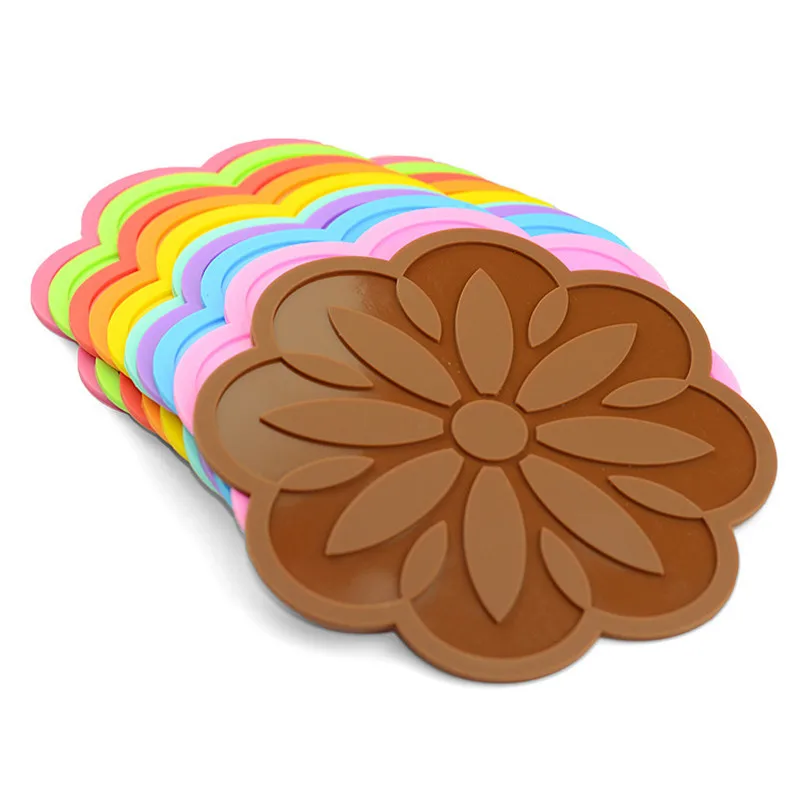 Colorful Flower Design Round Silicone Table Heat Resistant Mat Tea Cup Coffee Coaster Cushion Placemat Pad 16.5* 16.5cm 6A0145
Colorful Flower Design Round Silicone Table Heat Resistant Mat Tea Cup Coffee Coaster Cushion Placemat Pad 16.5* 16.5cm 6A0145