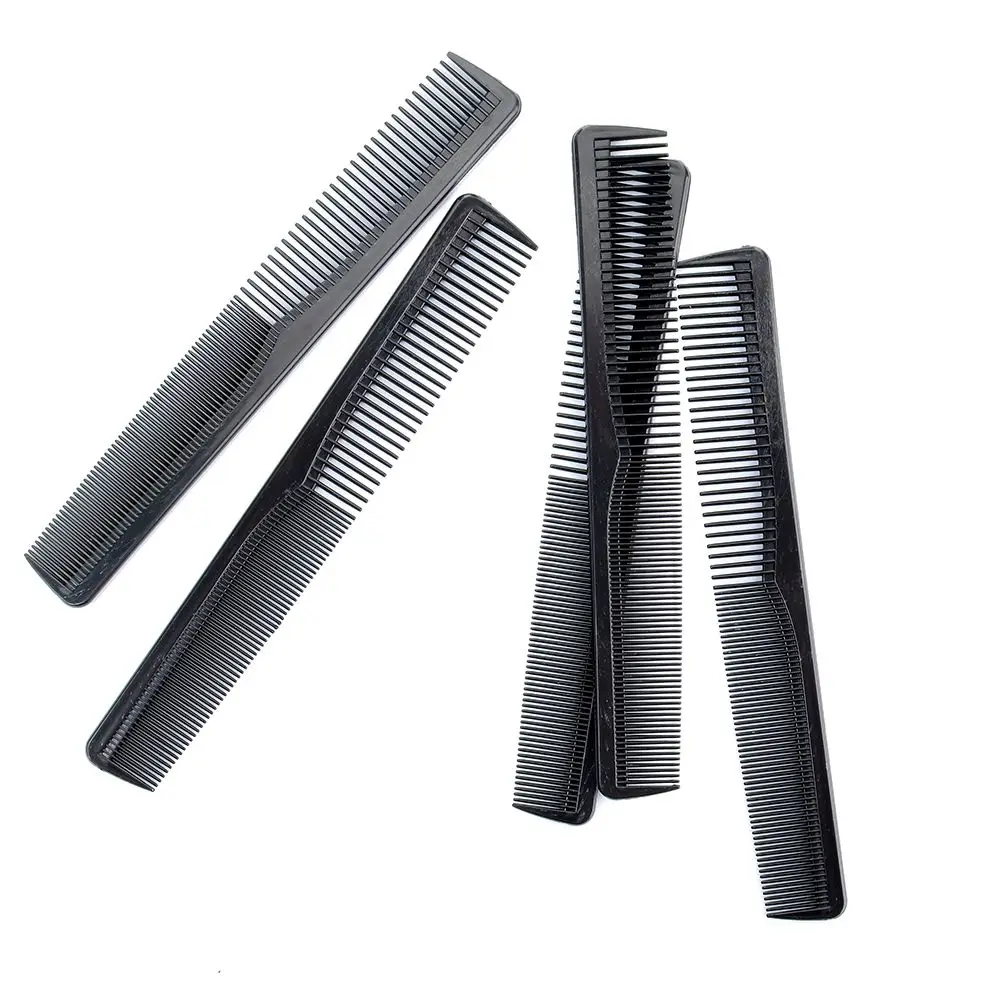 5Pcs Professional Hair Cricket Comb Heat Resistant Medium Cutting Carbon Comb Salon Anti-static Barber Styling Tool
5Pcs Professional Hair Cricket Comb Heat Resistant Medium Cutting Carbon Comb Salon Anti-static Barber Styling Tool