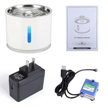 Automatic LED Electric Cat Water Fountain Mute Water Feeder USB Dog Pet Drinker Bowl Pet Drinking Dispenser For Cat Dog
Automatic LED Electric Cat Water Fountain Mute Water Feeder USB Dog Pet Drinker Bowl Pet Drinking Dispenser For Cat Dog