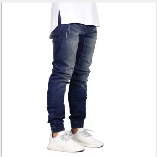 Men Jeans 2018 New Autumn Solid Elastic Full Length Jeans Male Outwear Fashion Casual Slim Fit Mid Waist Sand Wash Pencil Pants
Men Jeans 2018 New Autumn Solid Elastic Full Length Jeans Male Outwear Fashion Casual Slim Fit Mid Waist Sand Wash Pencil Pants
