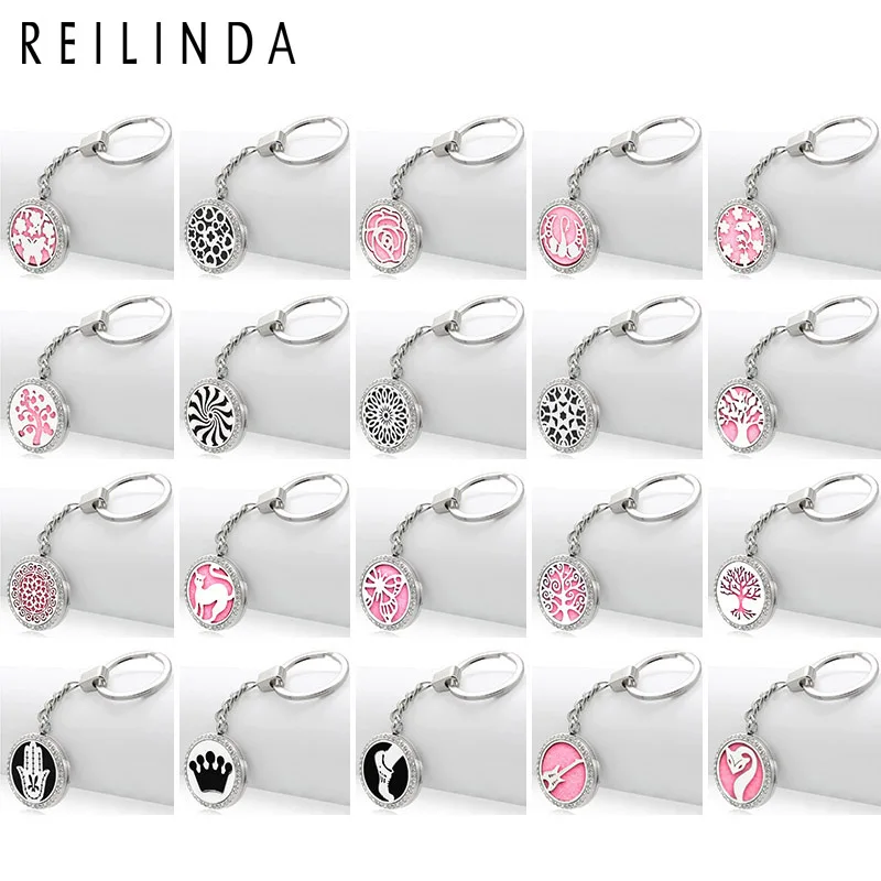 20 Styles Pattern Magnetic Aroma Keychain Locket Stainless Steel Aromatherapy Essential Oil Diffuser Key Chain, Accept Custom
20 Styles Pattern Magnetic Aroma Keychain Locket Stainless Steel Aromatherapy Essential Oil Diffuser Key Chain, Accept Custom