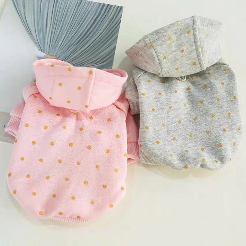 Spring Autumn Pet Dog Clothes For Dogs Hoodie Dot Dog Coat Jacket Pet Clothing For Dogs Costume French Bulldog Clothes Chihuahua
Spring Autumn Pet Dog Clothes For Dogs Hoodie Dot Dog Coat Jacket Pet Clothing For Dogs Costume French Bulldog Clothes Chihuahua