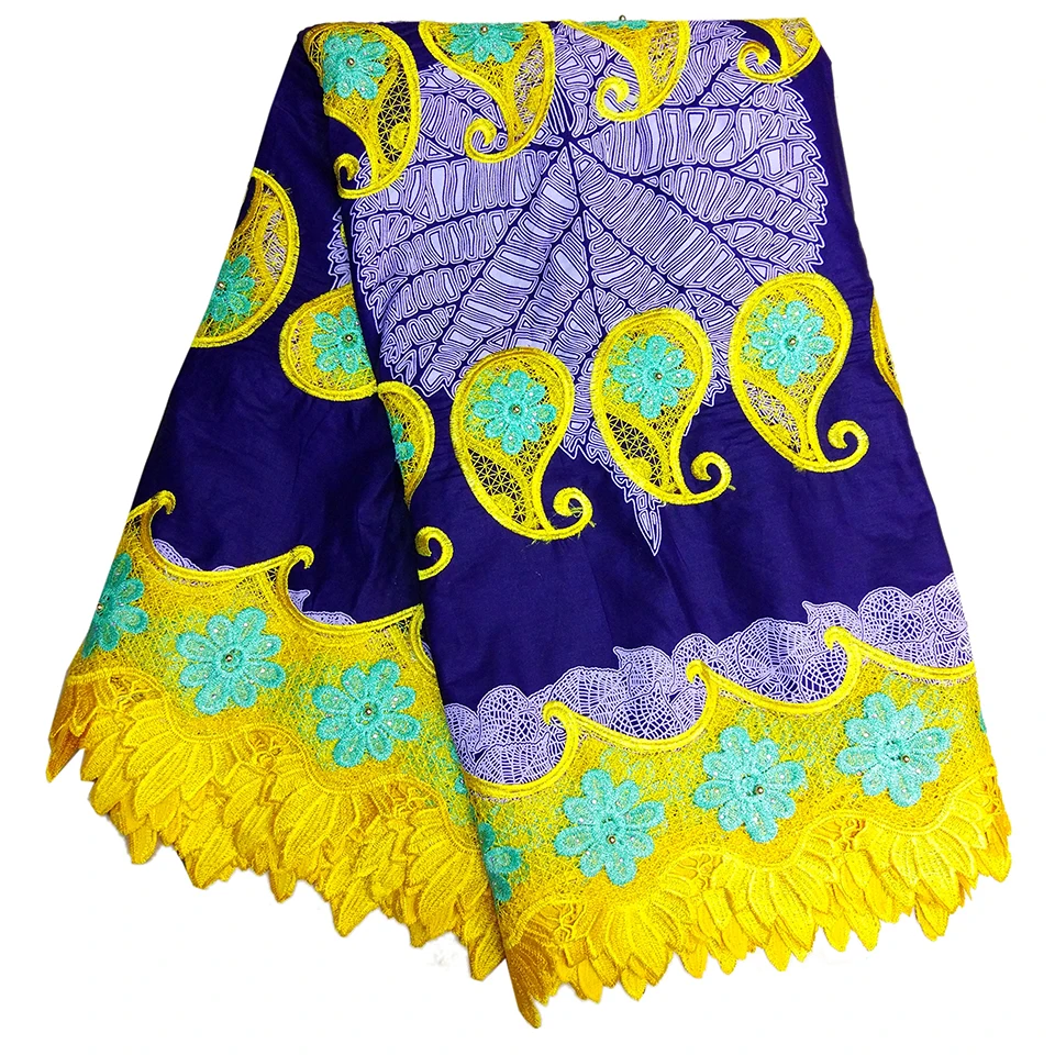 Tissues Africain Wax Broder Print African Lace Wax Hollandais/Kitenge/Pagnes/Chitenge/Fabric For Dressmakings/Sewing LBLLK-5
Tissues Africain Wax Broder Print African Lace Wax Hollandais/Kitenge/Pagnes/Chitenge/Fabric For Dressmakings/Sewing LBLLK-5