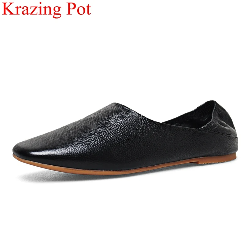 2018 superstar square toe shallow women slip on genuine leather Gloves shoes elegant sweet ballet flats runway Autumn shoes LA3
2018 superstar square toe shallow women slip on genuine leather Gloves shoes elegant sweet ballet flats runway Autumn shoes LA3