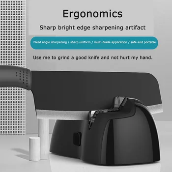 Household Fast Electric Sharpening Diamond Grinding Wheel Fixed Angle Sharpener Multi-Function Kitchen Double-Sided Grinding New
Household Fast Electric Sharpening Diamond Grinding Wheel Fixed Angle Sharpener Multi-Function Kitchen Double-Sided Grinding New