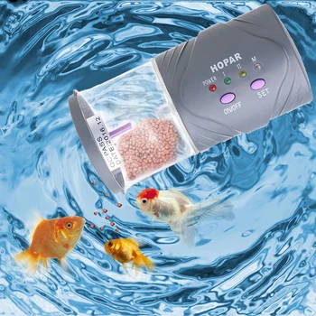 Intelligent Automatic Aquarium Tank Fish Food Feeder Feeding Auto Dispenser Digital Timer APR11 
Intelligent Automatic Aquarium Tank Fish Food Feeder Feeding Auto Dispenser Digital Timer APR11